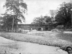 Covered bridge at Tong Kio Ping Nang, Fuhkien