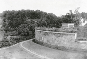 The path to the church, Yungchow, Hunan