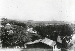 View from the Mission compound, Yungchow