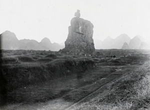 Limestone bluffs, Kwangsi