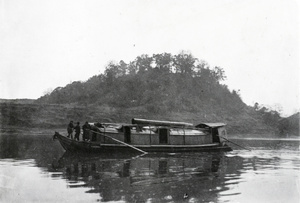 Two door sampan, Siang River, Hunan