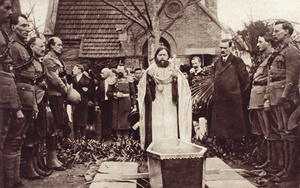 Funeral of Major-General Vladimir Konstantinovich Samoyloff, Bubbling Well Road Cemetery, Shanghai