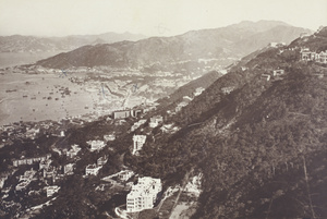 View from Victoria Peak, looking East towards Mount Parker, Hong Kong