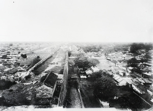 Wall separating Chinese City from Tartar City, Peking