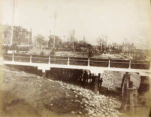 Volunteers parading during the Duke of Connaught's visit, the Bund, Shanghai