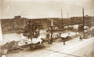 A swing bridge, Tianjin (天津）