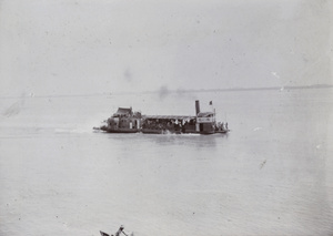 The paddle steamer 'Chun On', Yangtze River