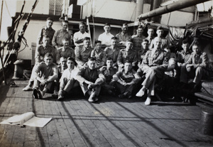 Group on board s.s. Taming, 1930