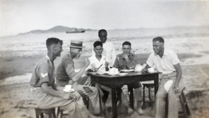 Tea on the beach, Weihaiwei