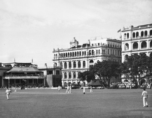 Cricket match (Hong Kong v Australia), Hong Kong