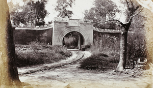 Entrance to the summer residence of the Russian Minister, near Beijing