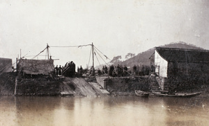 Haulover (pah) at Mozhi (莫枝堰), Dongqian Lake (东钱湖), near Ningbo