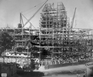 Hongkong and Shanghai Bank building, Hong Kong, November 1934