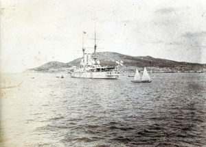 H.M.S. Centurion, Wei-hai-wei, 1898