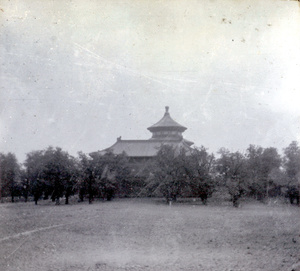 North aspect of the Temple of Heaven, Peking