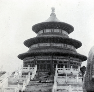 North aspect of 'Hall of Prayer for Good Harvest', Temple of Heaven, Peking