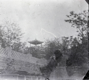 Signal Station Tower from 'Hillside' garden, Chefoo