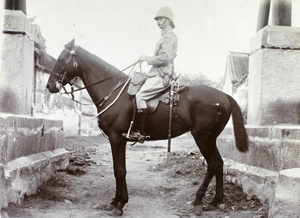 Hugh Fawcus on 'Mariner', Qinhuangdao, 1901