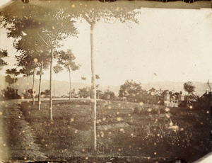 'Hillside' garden and West Gate, Chefoo