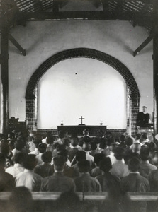 Dedication service in the Institute/School Chapel, Chaotung
