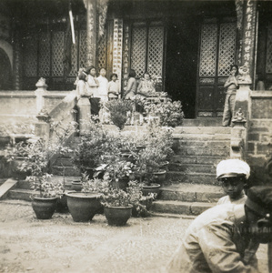 School children, Methodist Mission School, Chaotung