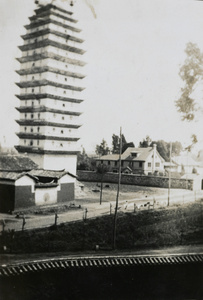 Pagoda near the Methodist Compound, Yunnanfu