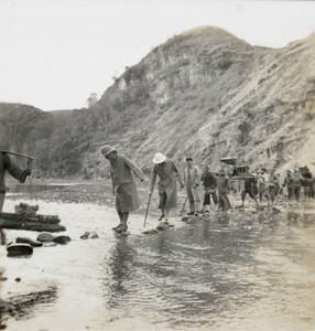 Crossing a river