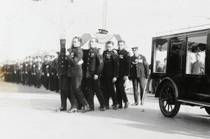 Funeral of Sub-Inspector John Crowley, SMP, 1928