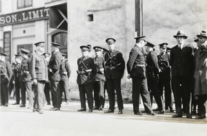 Funeral of Sub-Inspector John Crowley, SMP, 1928