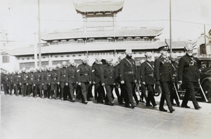 Funeral of Sub-Inspector John Crowley, SMP, 1928