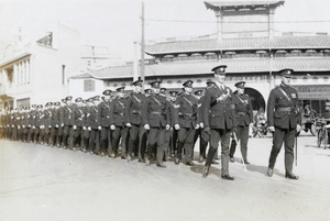 Funeral of Sub-Inspector John Crowley, SMP, 1928