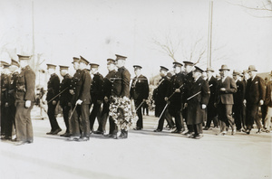 Funeral of Sub-Inspector John Crowley, SMP, 1928