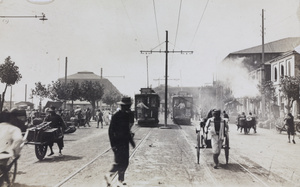 Electric trams in Tianjin