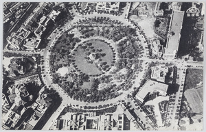 Aerial view of the French Park, French Concession, Tianjin