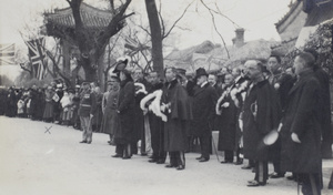 Watching Allied troops at British Legation, Beijing