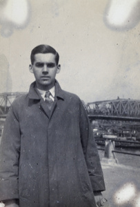 Jack Ephgrave in the Public Garden, Shanghai