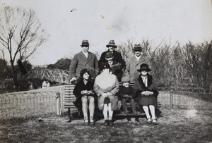 Ephgrave family and friends, Hongkou Park, Shanghai