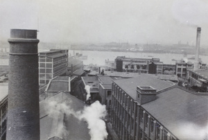 Factory buildings near the Huangpu River, Shanghai