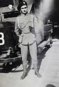 Mr Dow, Armoured Car Company, Shanghai Volunteer Corps, 1932