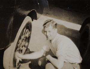 Mr Lees, Armoured Car Company, Shanghai Volunteer Corps, 1932