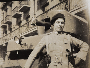 N. J. Palmer, Armoured Car Company, Shanghai Volunteer Corps, 1932
