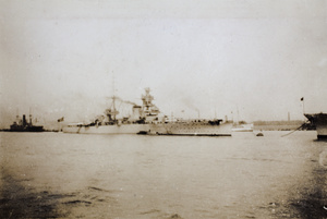 The Italian cruiser 'Trento', Huangpu River, Shanghai, 1932