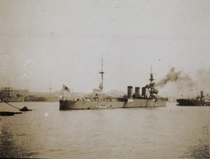 Japanese cruiser Ōi, Huangpu River, Shanghai, 1932