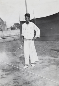 Tennis marker, smoking, Shanghai