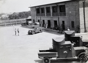 Driver training, SVC Armoured Car Company, Shanghai