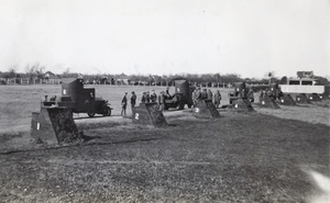 Armoured Car Company volunteer training, Shanghai