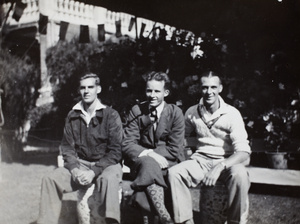 Jack Ephgrave and friends, near Shanghai Rowing Club