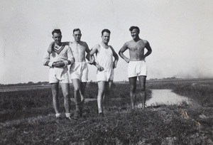 Four Shanghai Rowing Club members