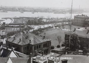 British Consulate garden and Whangpoo River, Shanghai