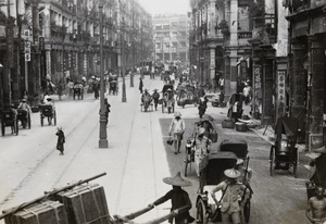 Des Voeux Road West, Hong Kong - looking east